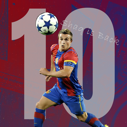 Shaqiri Sticker - Fc Basel Sticker (20x)