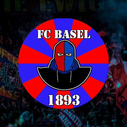 Maskiert - Fc Basel Sticker