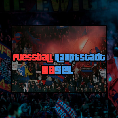 Fuessballhauptstadt - Fc Basel Sticker (20x)